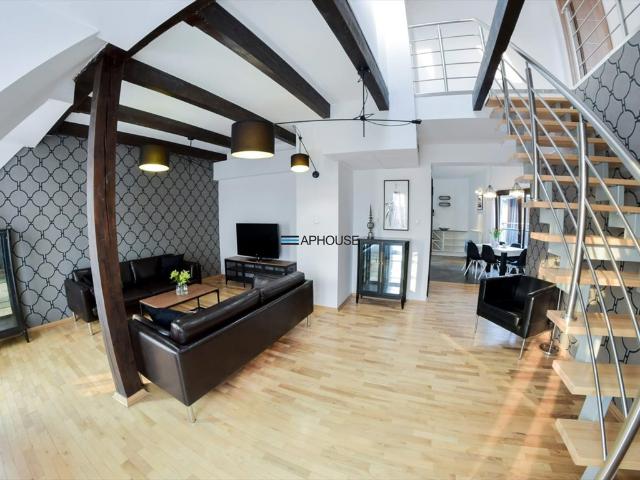 Nowoczesny dwupoziomowy apartament 133 m2 z widokiem na Kazimierz