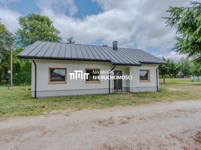Nowoczesny dom 74 m² w Brzyściu gotowy do wykończenia