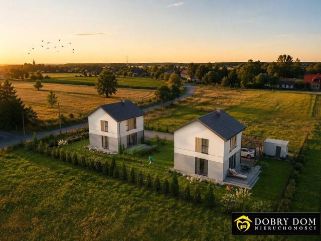 Do sprzedania nowoczesny dom 83 m² z tarasem i ogrodem