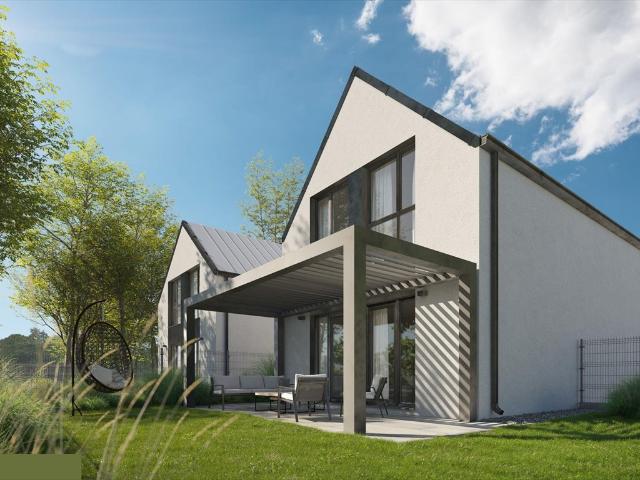 Nowoczesny dom 80,9 m² z ogrzewaniem podłogowym