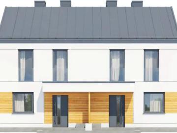Nowoczesny dom 85 m2 z ogrodem w Kiełpinie