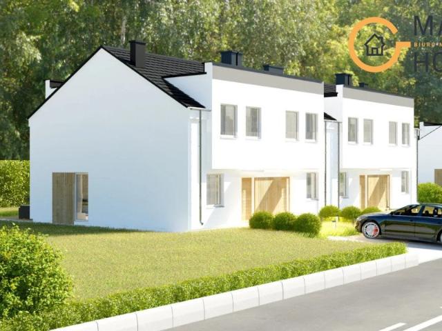 Nowoczesny dom 93 m² z ogrodem i niskimi kosztami Miszewko