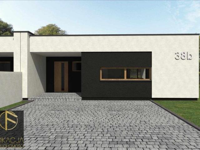 Nowoczesny dom 91 m2 z garażem i ogrodem w spokojnej okolicy