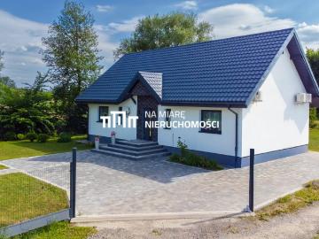 Nowoczesny dom 92 m² z dużym ogrodem i tarasem