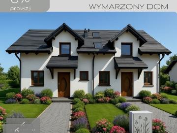 Nowoczesny dom 92m2 z 4 pokojami, 2 miejscami parkingowymi