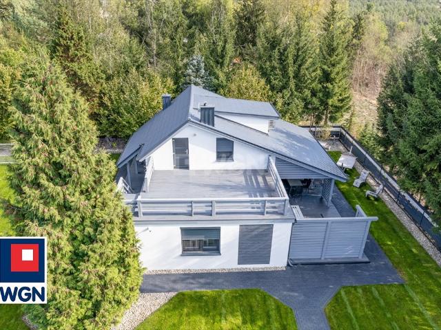 Zapraszam nowoczesny dom 98 m² z ogrodem i tarasami