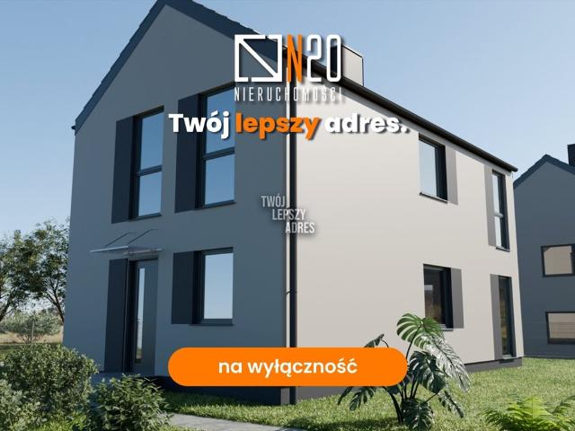Nowoczesny dom 99 m² z tarasem i ogródkiem polecam!