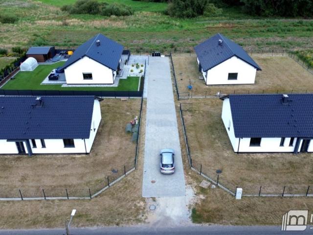 Nowoczesny dom 105,89 m2 z ogródkiem, Maszewo