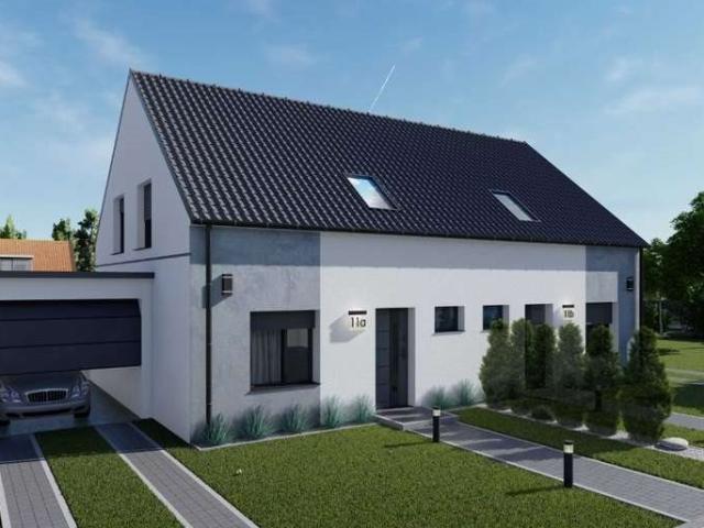 Nowoczesny dom 106 m² z garażem, ogród, bezczynsz