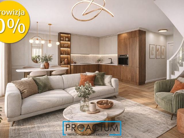 Nowoczesny dom 108,65 m2 z ogródkiem spokojne Bielawy