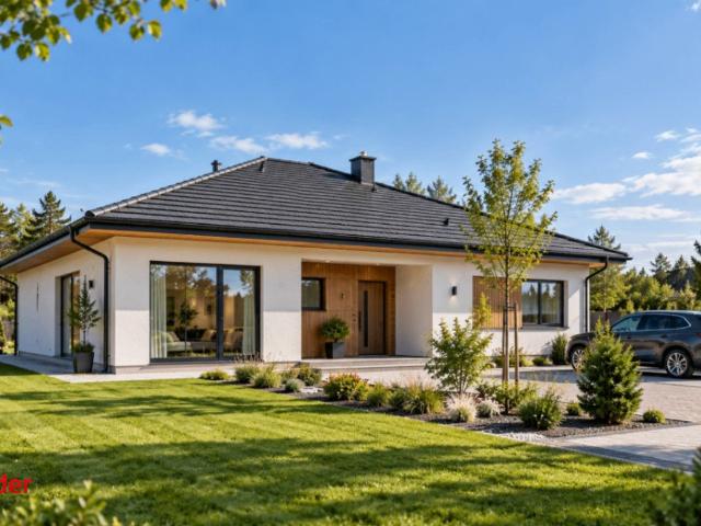 Nowoczesny dom 108 m² na Wyczerpach z dużą działką