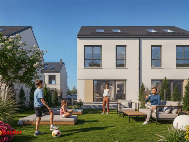 Nowoczesny dom 110 m² z ogrodem 119 m² zapraszam