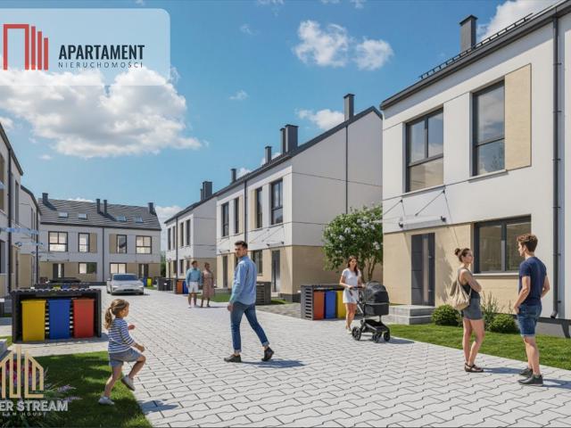 Nowoczesny dom 110 m² z ogródkiem w Kiełczowie polecam