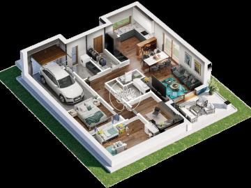 Nowoczesny dom 114m² z działką w Osówcu – gotowy do budowy!