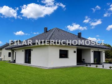 Nowoczesny dom 115 m2 z garażem i ogrodem