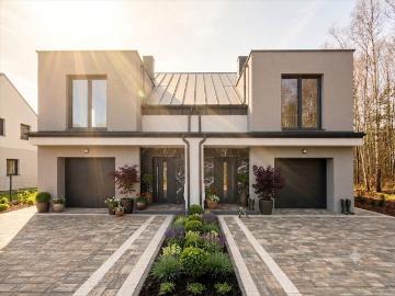 Nowoczesny dom 117,5 m² z garażem i inteligentnym systemem