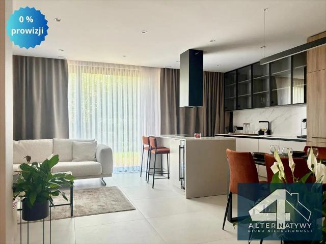 Nowoczesny dom 117 m² z tarasem na dachu Wola Justowska
