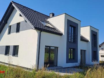 Nowoczesny 119 m2 dom z garażem i dużą działką