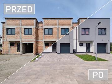 Nowoczesny dom 120 m2 z ogródkiem, energooszczędny i bezpieczny