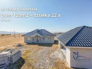 Nowoczesny dom 120 m² z garażem i dużą działką