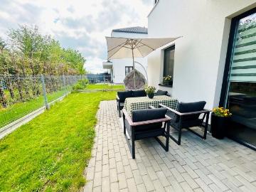 Nowoczesny dom 123 m2 z garażem i ogrodem
