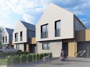 Nowoczesny dom 124,85 m2 z ogrodem i garażem
