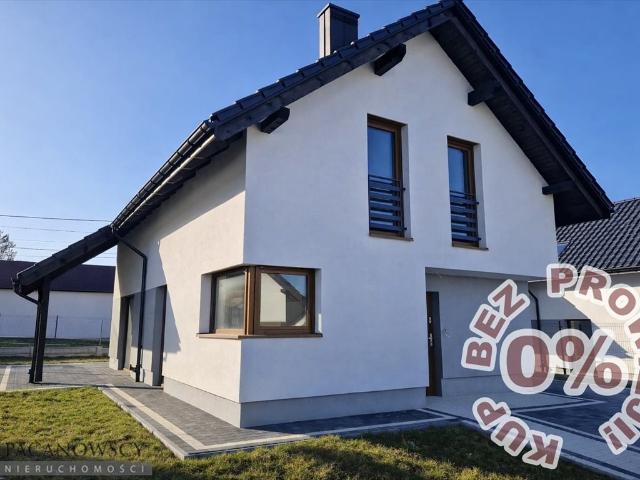 Nowoczesny dom 125m2 z indywidualnym projektem, stan deweloperski