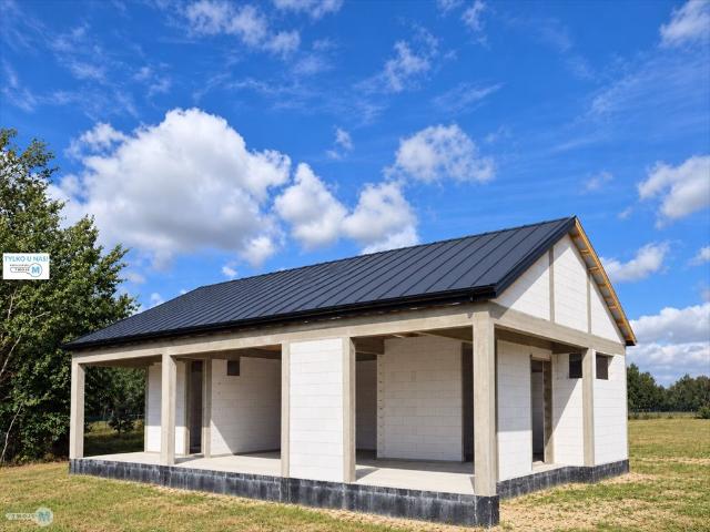 Nowoczesny dom 126,8 m² w Radomiu minimalistyczna architektura