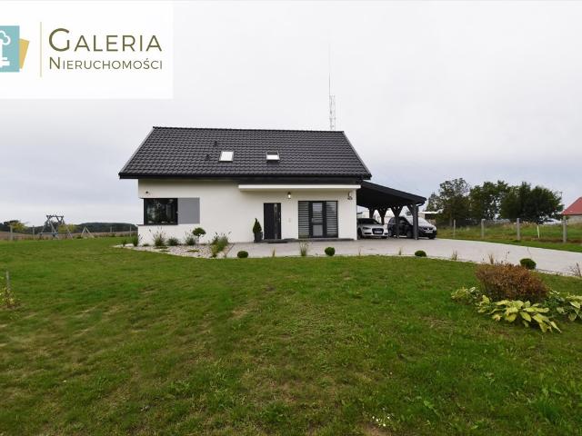 Nowoczesny dom 131 m² z ogrodem w Krasinie polecam
