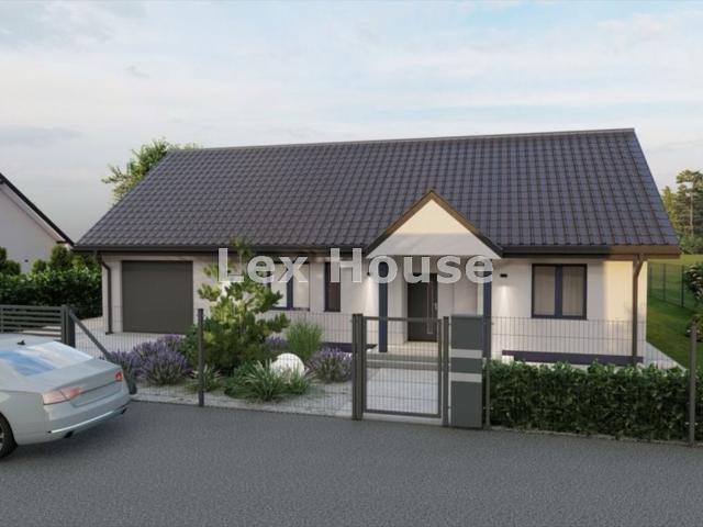 Nowoczesny dom 132 m2 z garażem i działką 900 m2