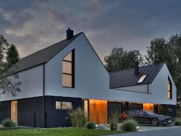 Nowoczesny dom 132 m2 z ogrodem w Kiekrzu