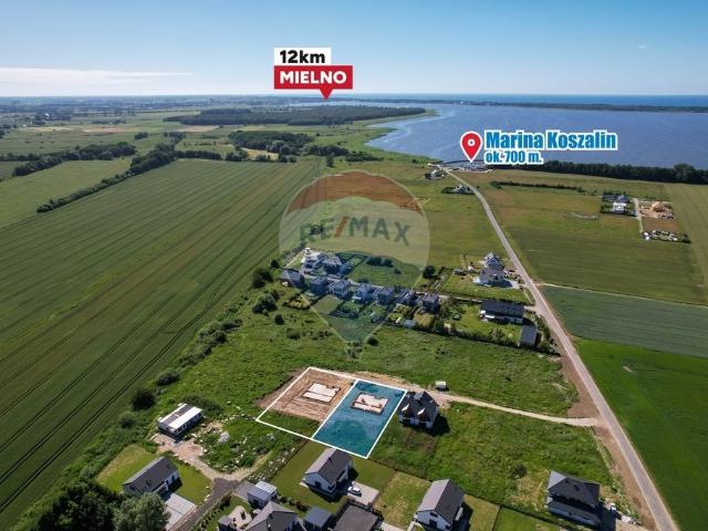 Nowoczesny dom 132 m² z garażem, Jamno, Koszalin