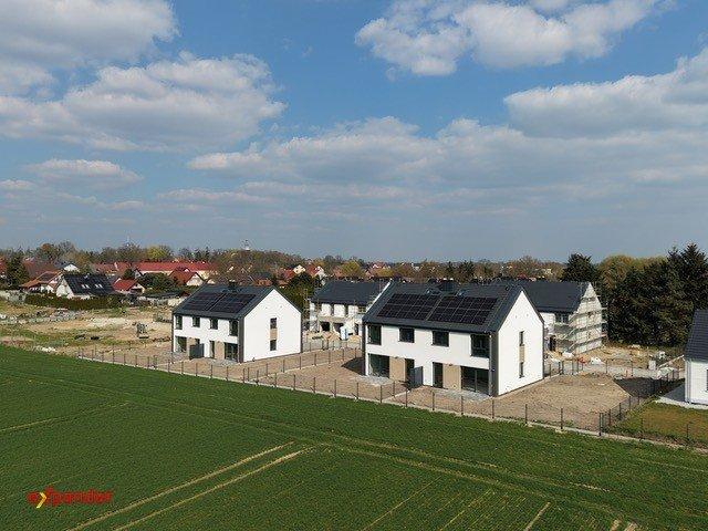 Nowoczesny dom bliźniak 5 pokoi, ogrzewanie podłogowe