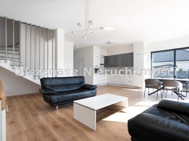 Nowoczesny dom 140 m² z garażem i ogrodem w Niemcz