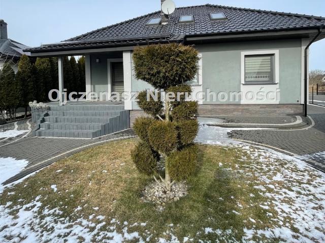 Nowoczesny dom 140m2 z garażem, ogrzewanie pompa ciepła