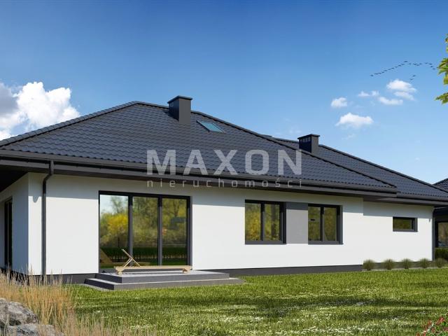 Nowoczesny dom 141 m² z dużym salonem i garażem 2 stanowiskowym