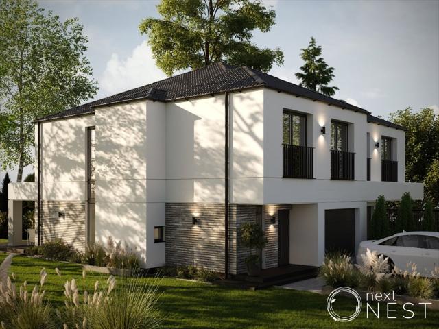 Nowoczesny dom 144,89 m² z garażem w Krępie zapraszam
