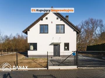 Nowoczesny dom 144 m2 z ogrzewaniem podłogowym, w stanie developerskim