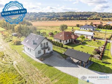 Nowoczesny dom 146 m² z ogrodem, gotowy do wprowadzenia