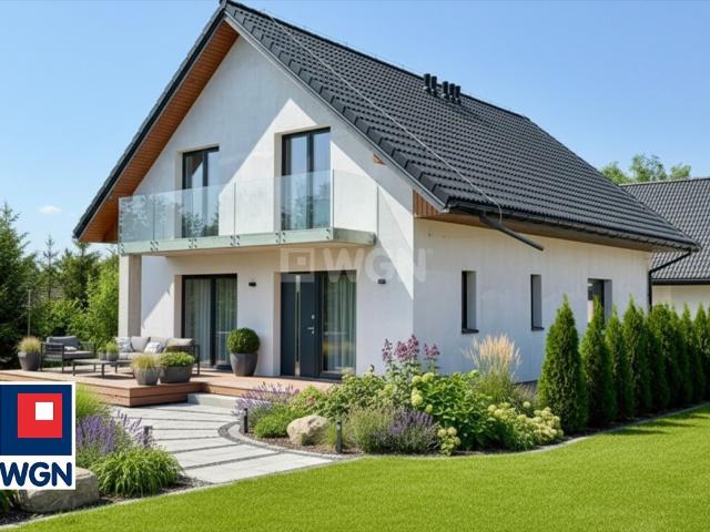 Nowoczesny dom 146 m² stan surowy zamknięty Grajewo