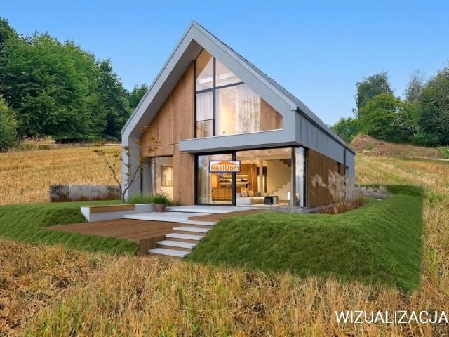 Nowoczesny dom 150 m² z dużą działką i panoramicznymi oknami