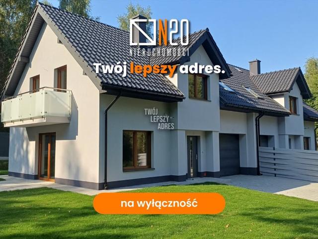 Nowoczesny dom 150 m² z garażem, ogród, cisza polecam!