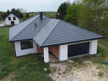 Nowoczesny dom 154 m2 z dużą działką i garażem