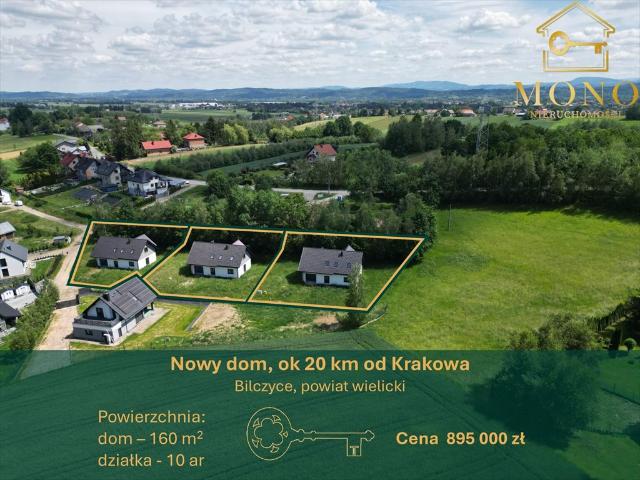Nowoczesny dom 160 m2 z garażem, ogród, spokojna okolica