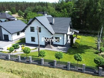 Nowoczesny dom 165 m² z ogrodem, garażem i tarasem