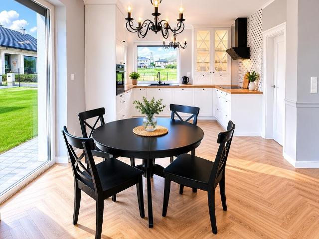 Nowoczesny dom 170 m2 z ogrodem, klimatyzacją i garażem
