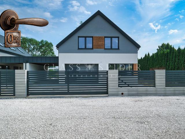 Nowoczesny dom 174 m² z dużym ogrodem i garażem