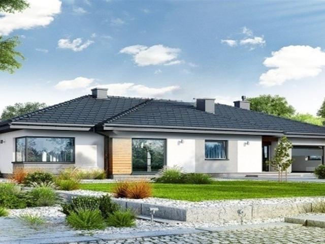 Nowoczesny dom 190 m² z garażem i dużą działką