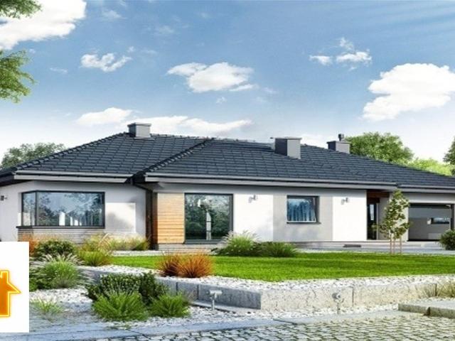 Nowoczesny dom 190 m² z garażem i dużą działką
