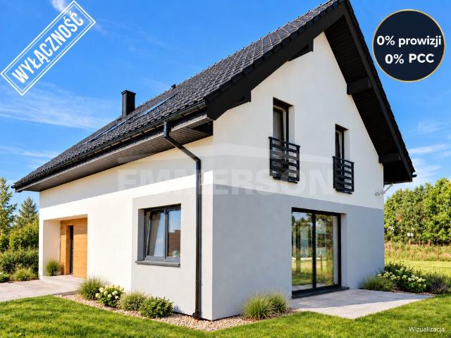 Nowoczesny dom 195 m² z ogrodem w Zagaciu